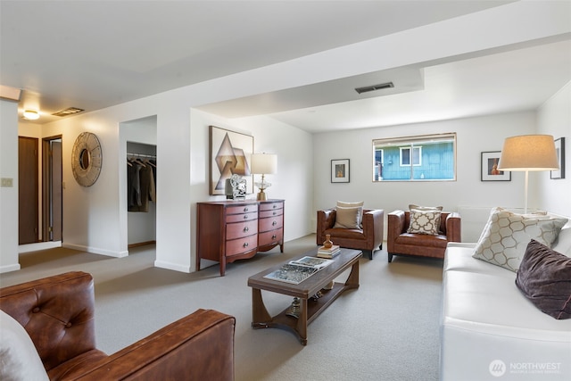 5228 56th Ave S, Seattle, WA 98118 - carpeted living room with baseboards
