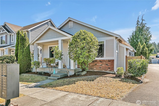 28140 239th Ave SE, Maple Valley, WA 98038 - view of front facade with brick siding and covered porch