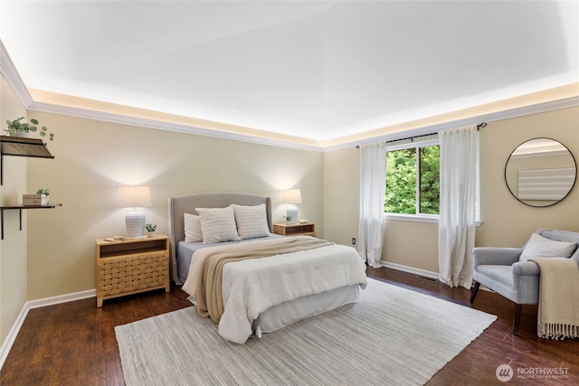 111 170th St SE, Bothell, WA 98012 - bedroom featuring wood finished floors and a raised ceiling