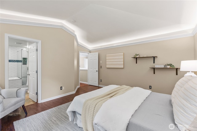 111 170th St SE, Bothell, WA 98012 - bedroom featuring wood finished floors and lofted ceiling