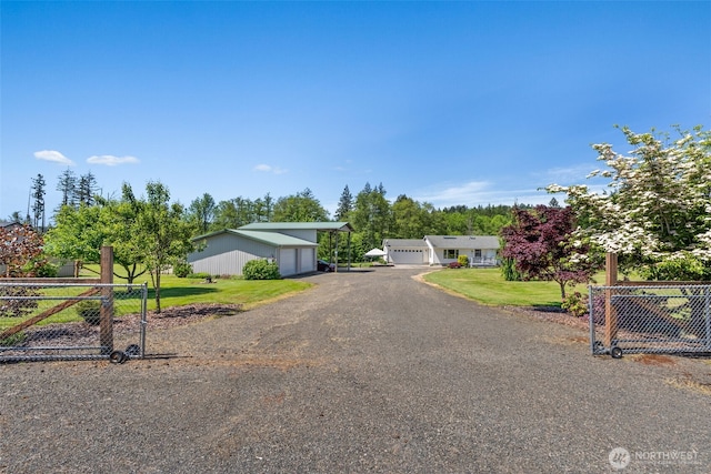 401 Huntting Rd, Silver Creek, WA 98585 - view of front of home with a garage