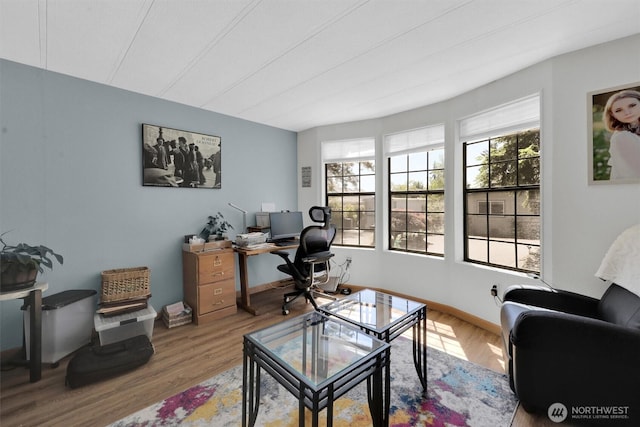 23708 Locust Way Unit 8B, Bothell, WA 98021 - office with wood finished floors and baseboards