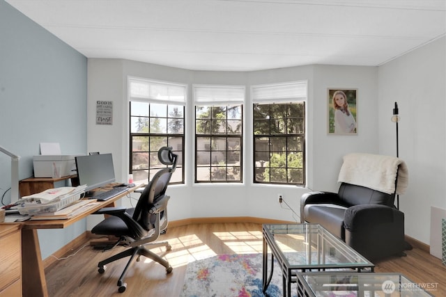 23708 Locust Way Unit 8B, Bothell, WA 98021 - office space featuring wood finished floors and baseboards