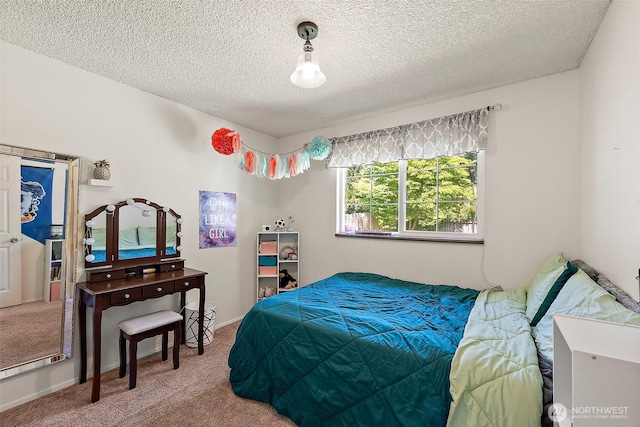 21301 118th Street Ct E, Bonney Lake, WA 98391 - bedroom with carpet floors and a textured ceiling