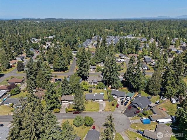 21301 118th Street Ct E, Bonney Lake, WA 98391 - view of property location with a heavily wooded area and nearby suburban area