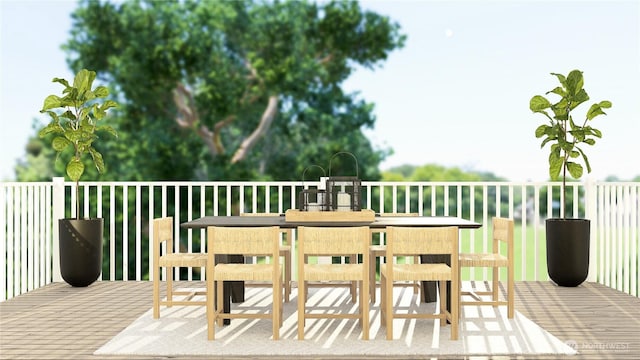 13485 200th Ave SE, Monroe, WA 98272 - wooden deck with outdoor dining space