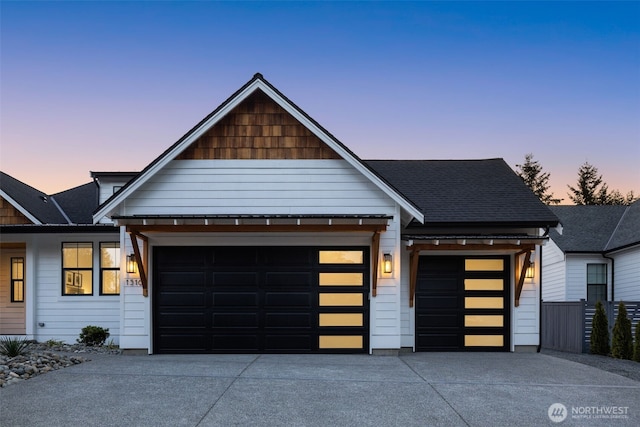1516 131st Ave NE, Lake Stevens, WA 98258 - modern inspired farmhouse with an attached garage and concrete driveway