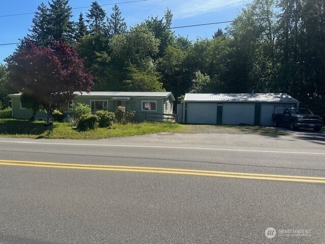 3722 Delphi Rd SW, Olympia, WA 98572 - single story home featuring an outbuilding and a detached garage
