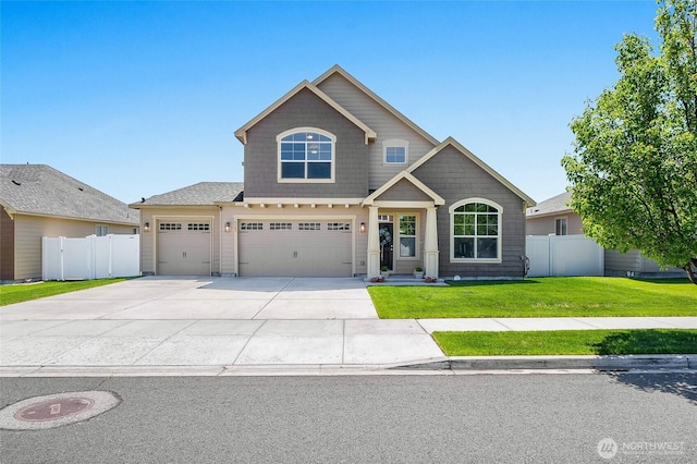 4709 W Fox St, Moses Lake, WA 98837 - view of front of house with driveway and an attached garage