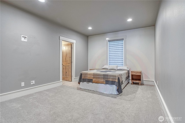 4942 Hurst Landing Rd, Rock Island, WA 98850 - carpeted bedroom featuring recessed lighting and baseboards