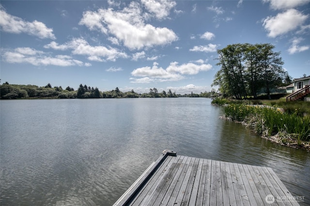 580 Mt Olympus Ave SE, Ocean Shores, WA 98569 - dock with a water view