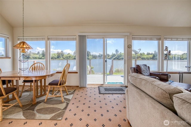 580 Mt Olympus Ave SE, Ocean Shores, WA 98569 - sunroom / solarium with a water view