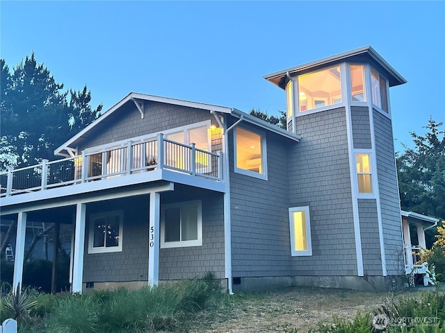 530 Sand Dune Ave SW, Ocean Shores, WA 98569 - view of property exterior featuring a balcony
