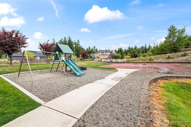 2616 171st Ave E, Lake Tapps, WA 98391 - community play area with a lawn