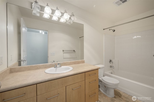 710 240th Way SE Unit J302, Sammamish, WA 98074 - full bathroom featuring vanity, toilet, and tub / shower combination