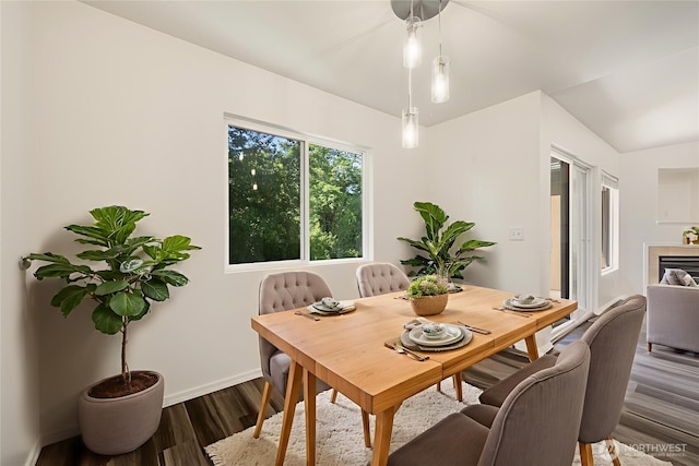 710 240th Way SE Unit J302, Sammamish, WA 98074 - dining room featuring wood finished floors and baseboards