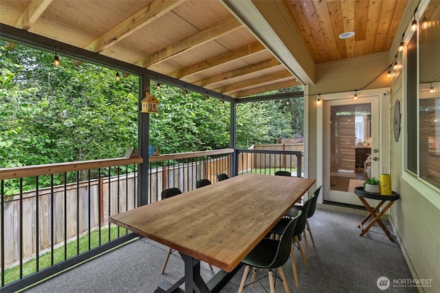 17421 128th Avenue Ct E, Puyallup, WA 98374 - wooden deck with a patio area and outdoor dining space