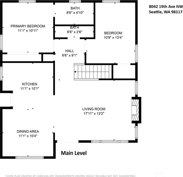 8042 19th Ave NW, Seattle, WA 98117 - room layout