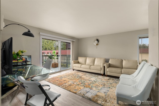 512 141st Ave SE Unit 55, Bellevue, WA 98007 - living room with wood finished floors