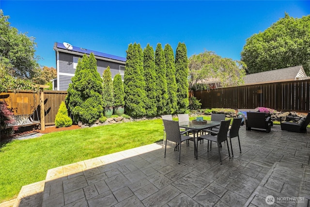 3534 SW Monroe St, Seattle, WA 98126 - view of patio / terrace featuring outdoor dining area