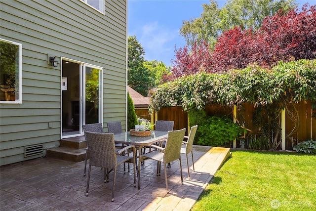 3534 SW Monroe St, Seattle, WA 98126 - view of patio with outdoor dining space
