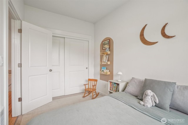 201 SE Alder St, Winlock, WA 98596 - bedroom featuring a closet