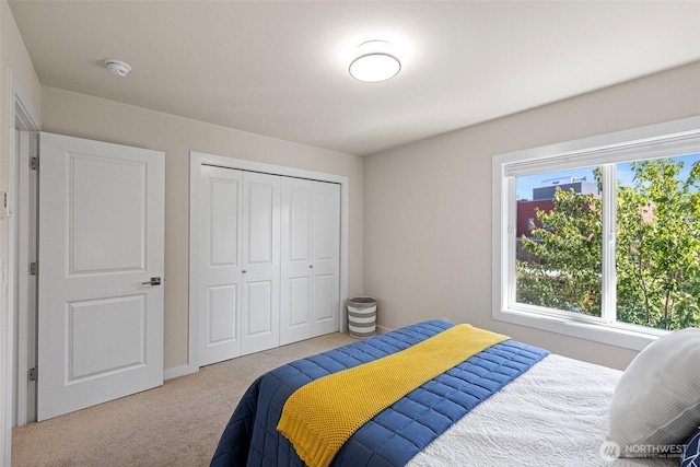 684 SW 100th St, Seattle, WA 98106 - carpeted bedroom featuring a closet