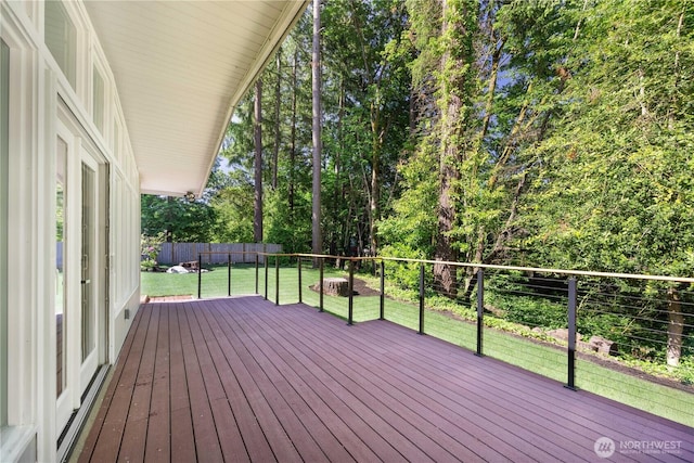 639 130th Ave NE, Bellevue, WA 98005 - view of wooden terrace