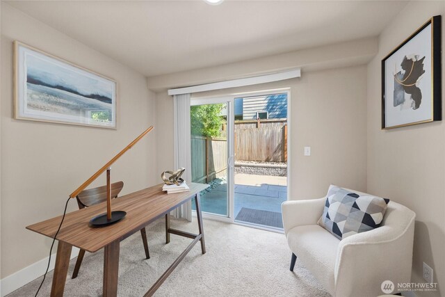 1738 NW 59th St Unit A, Seattle, WA 98107 - office space featuring light colored carpet and baseboards