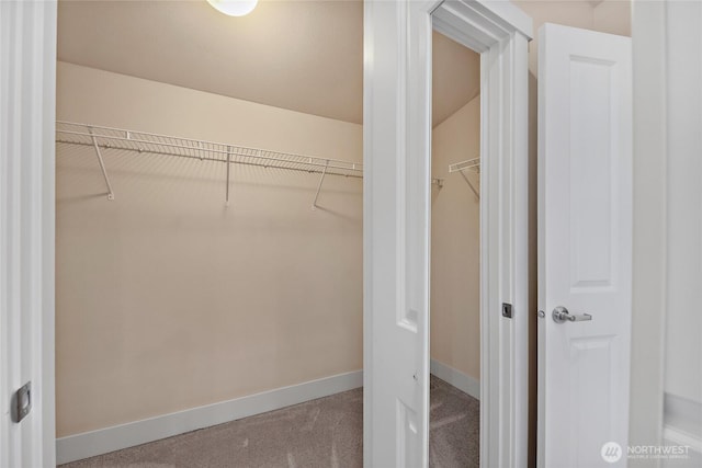1738 NW 59th St Unit A, Seattle, WA 98107 - walk in closet featuring carpet flooring