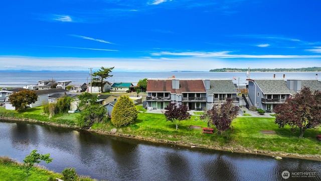 7530 Birch Bay Dr Unit 210, Blaine, WA 98230 - water view with nearby suburban area