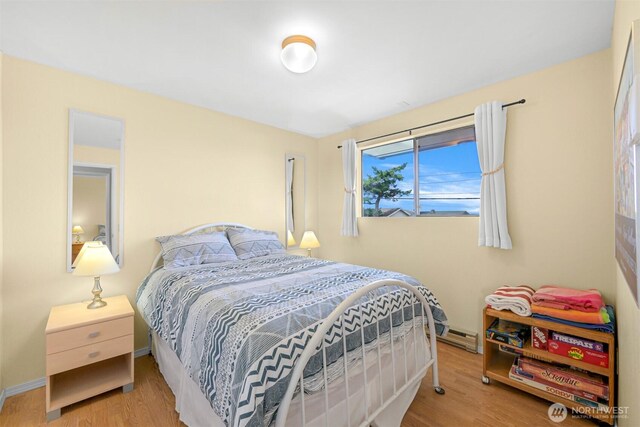 7530 Birch Bay Dr Unit 210, Blaine, WA 98230 - bedroom with wood finished floors