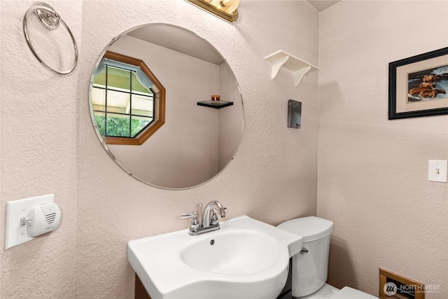 4404 29th Ave SE, Lacey, WA 98503 - bathroom with a sink and a textured wall