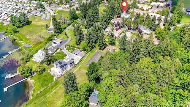 13714 SE 258th Pl Unit 36, Kent, WA 98042 - aerial view of property's location with a nearby body of water and nearby suburban area