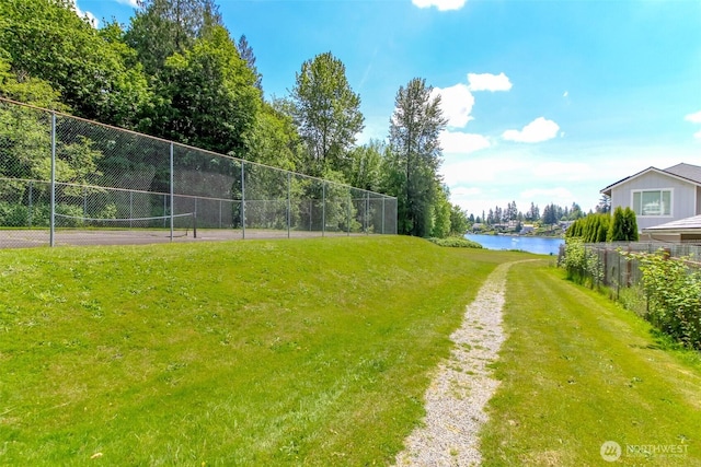 13714 SE 258th Pl Unit 36, Kent, WA 98042 - view of property's community featuring a water view and a tennis court