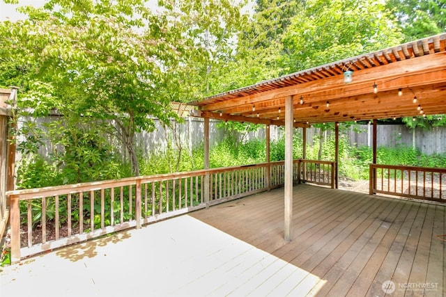 13714 SE 258th Pl Unit 36, Kent, WA 98042 - deck featuring a fenced backyard