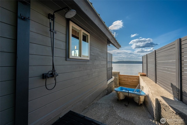 8200 Naketa Beach Walk, Mukilteo, WA 98275 - view of side of property with a water view