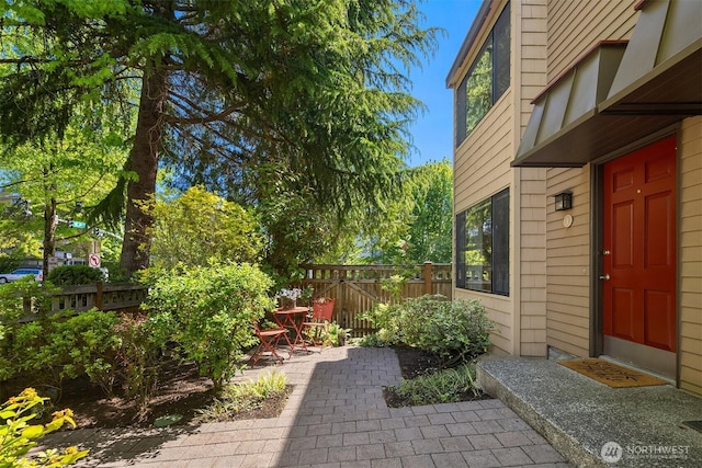 379 100th Ave NE Unit A, Bellevue, WA 98004 - view of patio / terrace
