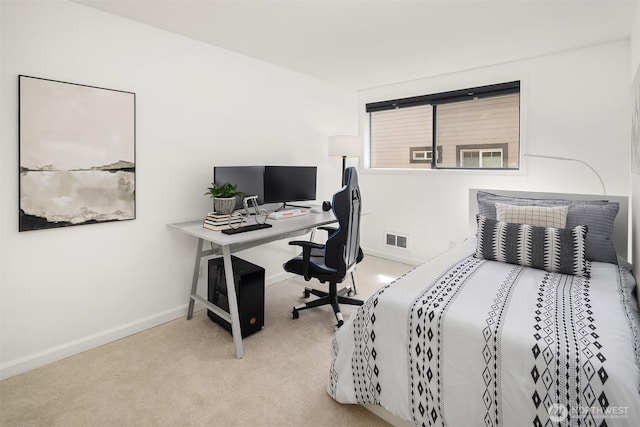 379 100th Ave NE Unit A, Bellevue, WA 98004 - carpeted bedroom featuring baseboards and an office area