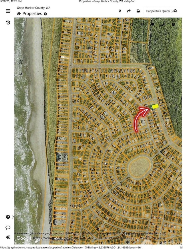 1249 E Ocean Shores Blvd SW, Ocean Shores, WA 98569 - map / location