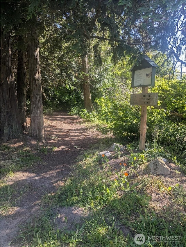 361 E Anderson Rd, Sequim, WA 98382 - view of street with a wooded view