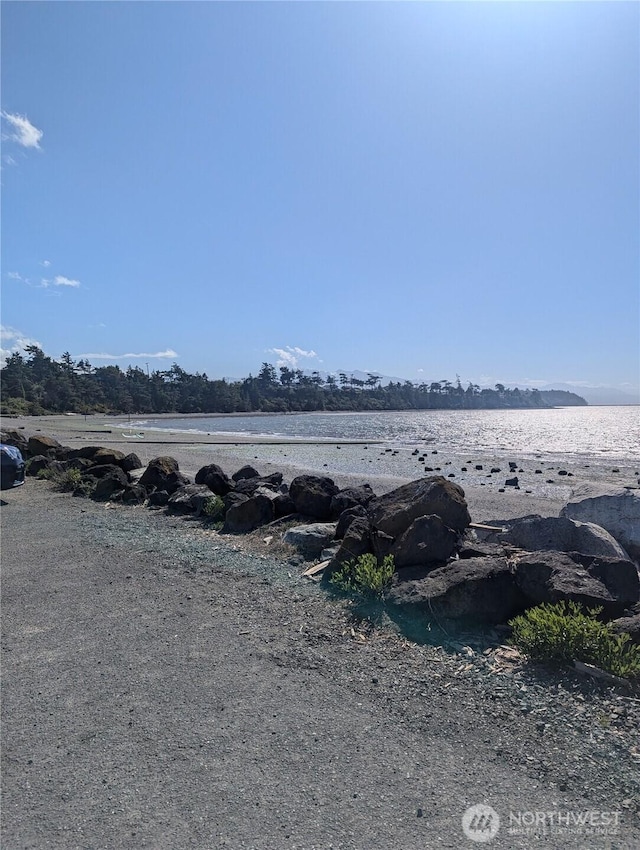 361 E Anderson Rd, Sequim, WA 98382 - view of yard featuring a water view