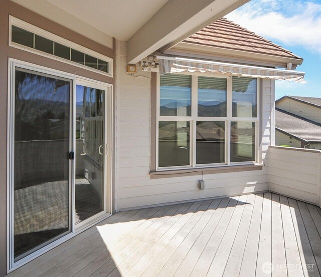1494 Eastmont Ave Unit 58, East Wenatchee, WA 98802 - view of deck
