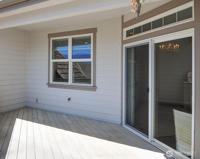 1494 Eastmont Ave Unit 58, East Wenatchee, WA 98802 - view of wooden terrace