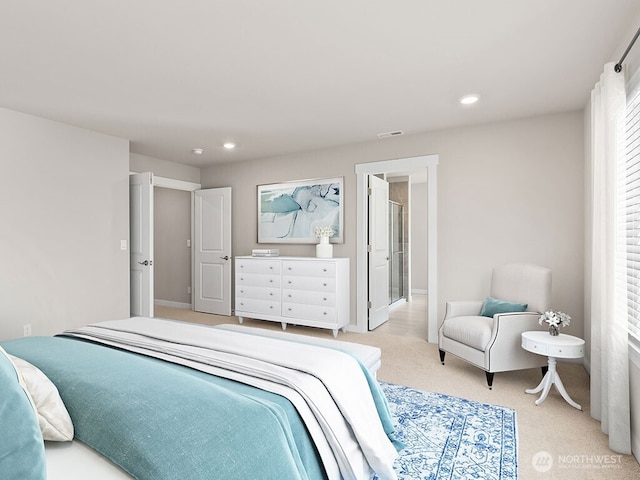 768 SE 11th Pl Lot 05, North Bend, WA 98045 - bedroom with light colored carpet and recessed lighting