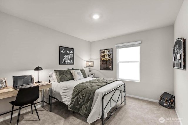 768 SE 11th Pl Lot 05, North Bend, WA 98045 - carpeted bedroom featuring baseboards and an office area