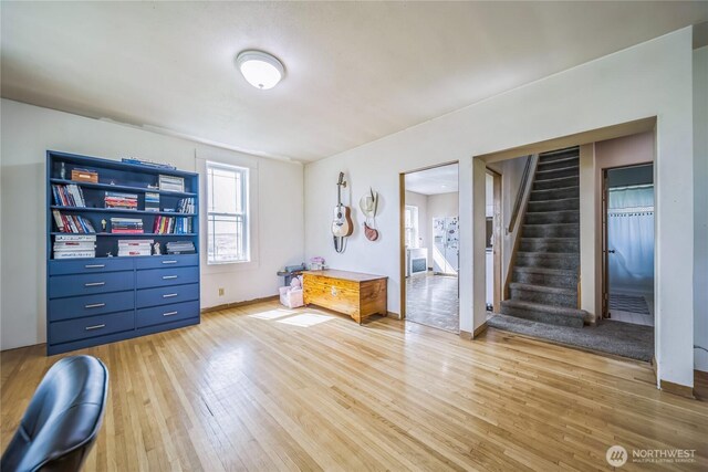 8495 Williams Rd E, Wilbur, WA 99185 - interior space featuring light wood-style flooring