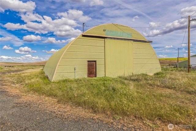 8495 Williams Rd E, Wilbur, WA 99185 - view of pole building