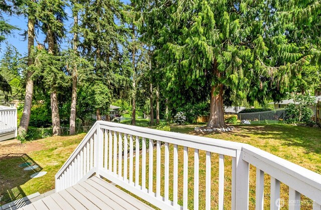1231 121st Pl SE, Everett, WA 98208 - deck with view of scattered trees