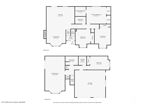 21710 104th Ave E, Graham, WA 98338 - room layout